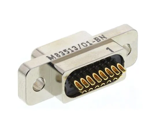 63-5016-68　GlenairM83513系列电缆安装，15针D-sub连接器插头MicroD　M83513/01-BN