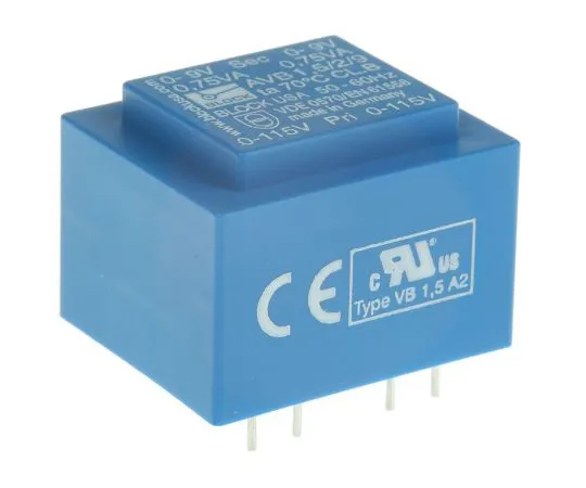 63-4931-53　9VAC2通过孔型PCB变压器输出，1.5VA　AVB1.5/2/9