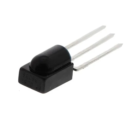 63-4993-06　VishayTSOP38238,38kHz红外接收器，950nm, 45m范围，2.5 V-5.5 V,通孔，5x 4.8 x 6.95mm　TSOP38238
