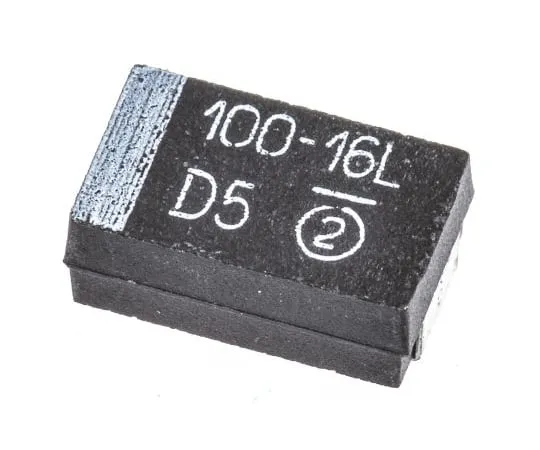 63-4959-16　Vishay钽电容器100μF16Vdc MnO2固体±10%耐受性293D系列　293D107X9016D2TE3