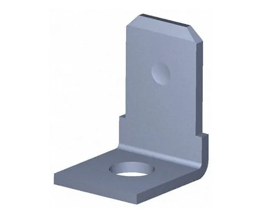 63-5014-03　TE Connectivity FASTON.250系列，90°安装角柱安装标签端子，6.35 x 0.81mm　42095-1