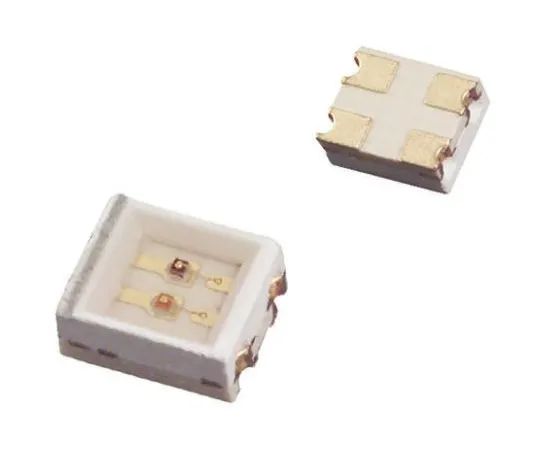 63-4980-26　2 V, 2.2 V绿色和红色LED 3025 (1210) SMD, ROHMSML-020MVTT86M　SML-020MVTT86M