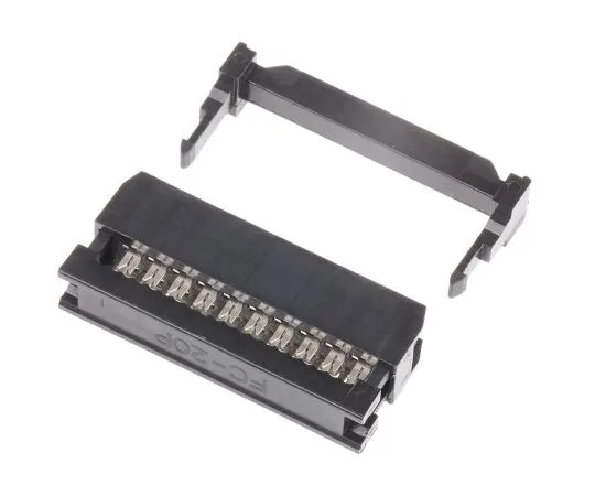 63-4910-62　用于电缆安装的RS20路IDC连接器插座，2列　642-4941