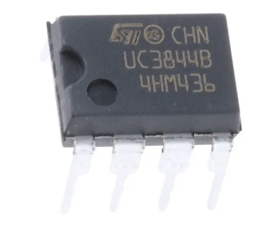 63-5005-28　意法半导体UC3844BN, PWM电流模式控制器，1A, 500 kHz 8针PDIP　UC3844BN