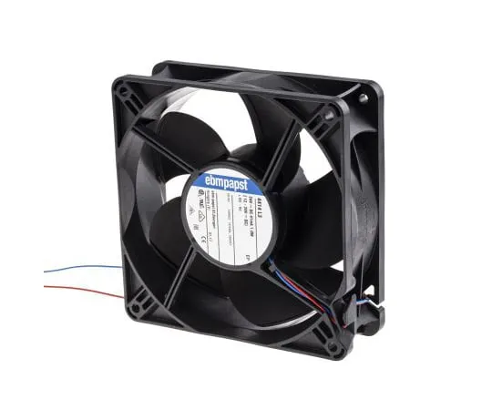 63-5070-19　ebm-papst4400系列轴向风扇，119 x 119 x 38mm,100m3/h, 1W, 24 V直流　4414L3