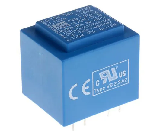 63-4931-56　15V交流2输出通过孔PCB变压器，2.3VA　AVB2.3/2/15