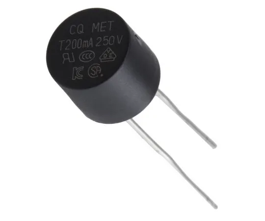 63-5081-96　RS PRO200mA径向不可复位导线终止保险丝，250V　767-5187