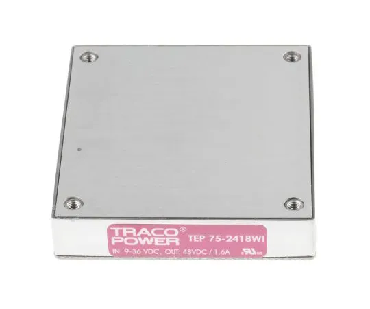 63-5095-79　变压器TEP75WI75W隔离直流-直流换流器通孔，电压在9→36 V直流，电压在48V直流　TEP 75-2418WI