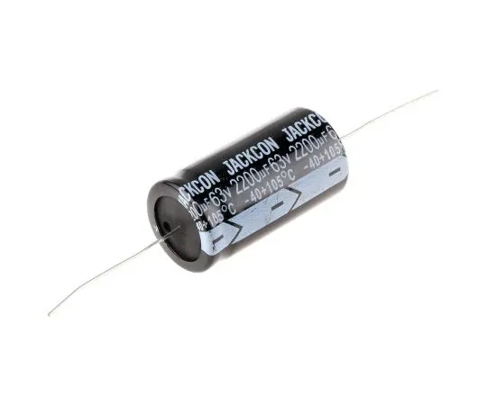 63-4990-49　RS PRO 2200μF63V直流铝电解电容器，通孔22 (Dia。)x 42mm+105°22mm 42mm　707-6688