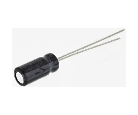 63-4998-66　RS PRO100nF100V直流铝电解电容器，通过5号孔 (Dia。)x 11mm+105°5mm 2mm 11mm　711-1661