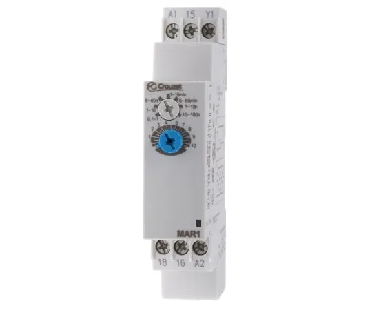 63-5089-55　Crouzet ON Delete Single Timer Relay, Screw, 0.1 s→100 h, SPDT, 1 Contacts, SPDT, 24→240 V ac, 24 V dc　88827115