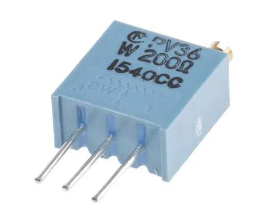 63-5083-97　200Ω通孔微调电位器0.5W顶部调节阀PV36系列　PV36W201C01B00