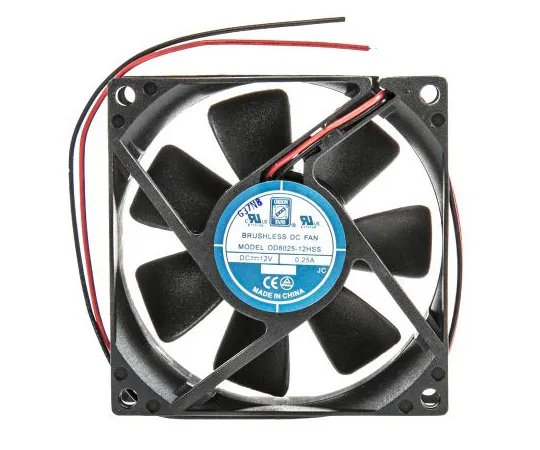 63-4933-40　RS PRO轴向风扇80 x 80 x 25mm, 40cfm,2.9W, 12 V直流　668-8839