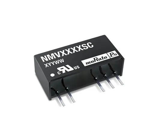 63-4870-36　村田电力解决方案NMV 1 W隔离直流-直流转换器通过孔，电压在4.5→5.5 V直流，电压输出±15 V　NMV0515SC
