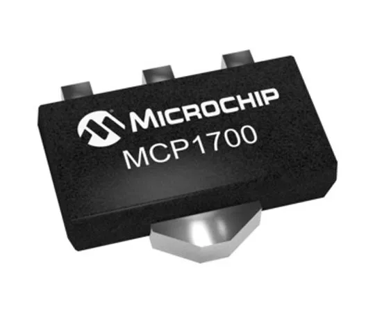 63-4976-05　MicrochipMCP1700T-3302E/MB, LDO稳压器，250mA, 3.3 V, 3% 3针，SOT-89　MCP1700T-3302E/MB