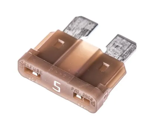 63-5100-85　Littefuse5A棕色汽车保险丝，32V直流　0287005.PXCN