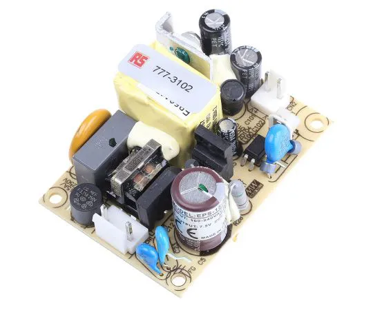 63-5091-95　平均井15W1输出嵌入式开关模式电源SMPS,2A,7.5V直流开启帧　EPS-15-7.5