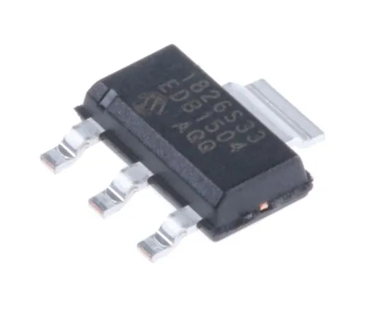 63-4934-52　微芯片MCP1826S-3302E/DB, LDO调节器，1A, 3.3 V,±2% 3+TabPin,SOT-223　MCP1826S-3302E/DB