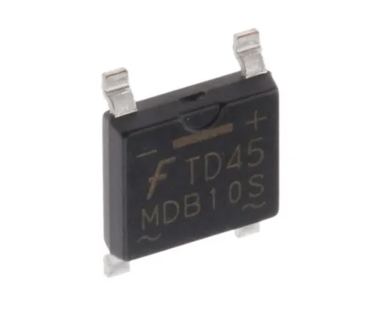 63-5088-33　安森美半导体MDB10S,桥式整流器，1A1000V,4引脚MicroDIP　MDB10S