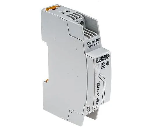 63-4992-06　Phoenix触点，STEP-PS/1AC/24DC/0.5 PSU,24V直流输出电压，500mA输出电流　2868596