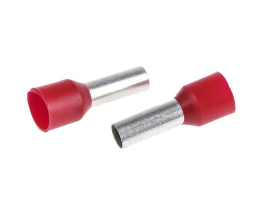 63-5013-85　TEConnectivityInculated Crimp Bootlace铁圈，长度12mm,直径4.5mm,线尺寸10mm2,红色　2-966067-4