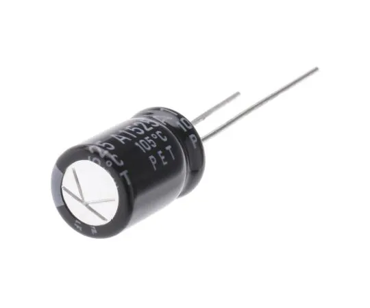 63-5052-69　Rubycon 470μF16V直流铝电解电容器，通过8孔 (Dia。)x 11.5mm+105°8mm 3.5mm　16YXJ470M8X11.5