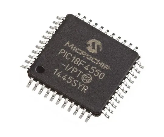 63-4895-99　微芯片，8位PIC微控制器，48MHz, 32 kB, 256 B闪存，44-PinTQFP　PIC18F4550-I/PT