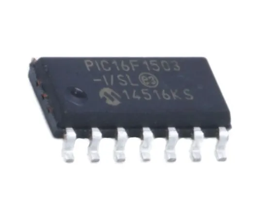 63-5065-19　单片机PIC16F1503-I/SL,8位PIC单片机，20MHz, 2048字闪存，14针SOIC　PIC16F1503-I/SL