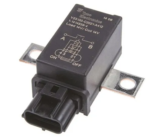 63-4968-32　TEConnectivityBDS-ASPNO汽车继电器法兰座，12V直流线圈，190A　V23130C2021A412 1-1414939-4