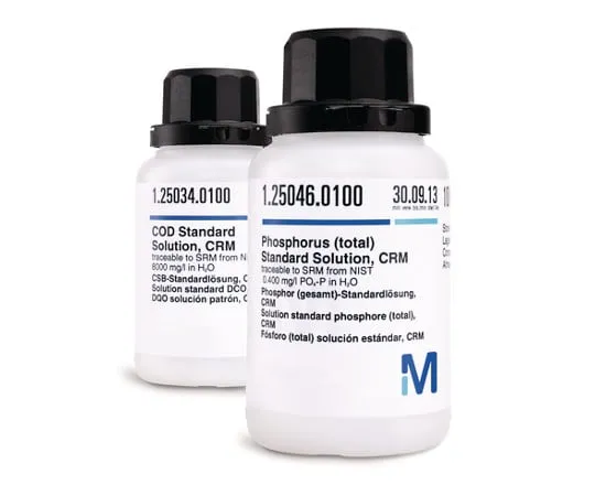 61-0317-43　总磷标准溶液， CRM可追踪的SRM的NIST (75.0mg/LPO4-Pin H 2 O) 125049 100mL　1.25049.0100