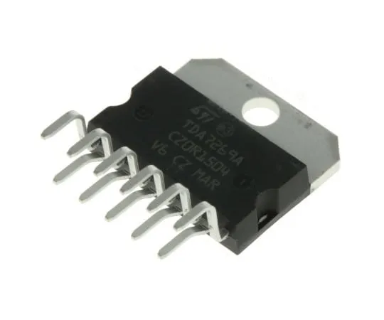63-5110-39　TDA7269A意法半导体，音频放大器，11针MULTIWATT V　TDA7269A