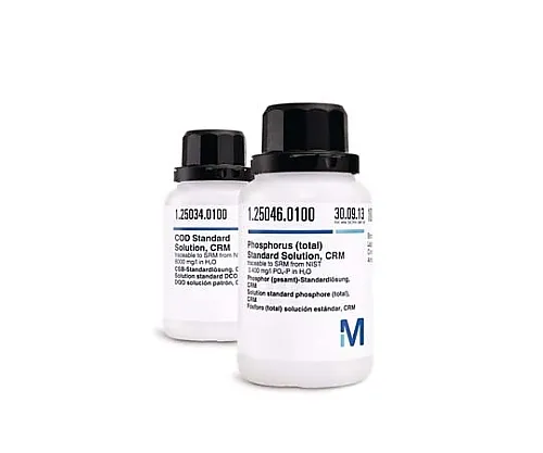 61-0317-25　COD标准溶液， CRM可追踪的SRM NIST (400 mg/L, H 2 O) 125031 100mL　1.25031.0100