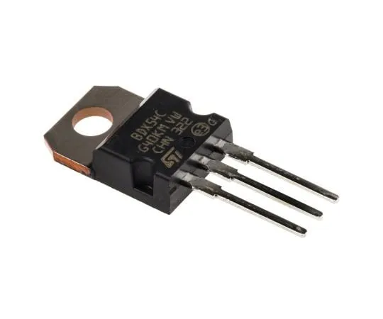 63-5004-75　意法半导体BDX54CPNP达灵顿对，8 A 100 V HFE:750,3针TO-220　BDX54C