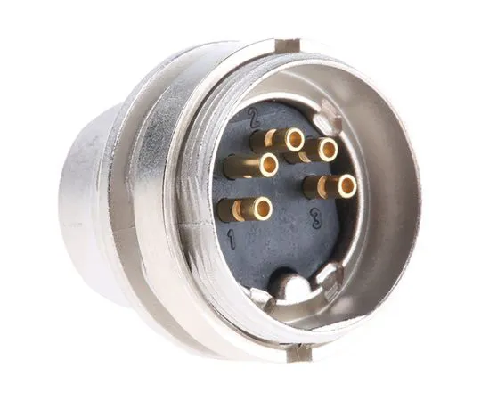 63-4860-17　Lumberg SFV系列，5极丁插头，DIN EN 60529, 5 A, 60 V ac IP 40　SFV 50