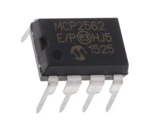 63-5113-36　微芯片MCP2562-E/P, CAN收发器1Mbps1通道IEC61000-4-2,8针PDIP　MCP2562-E/P
