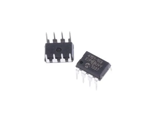 63-5024-31　MCP4151-103E/P,数字电位器10kΩ257-Position线性串行SPI8-PinPDIP　MCP4151-103E/P