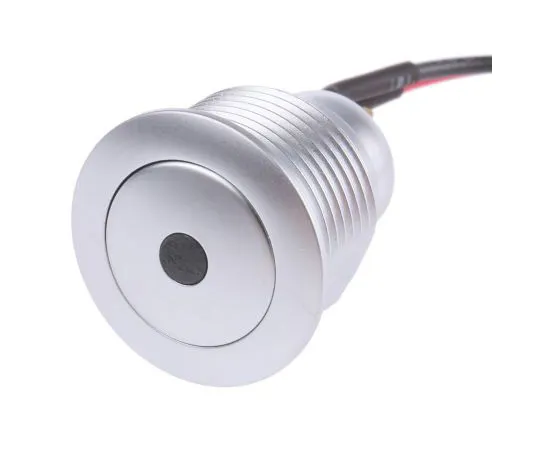 63-4983-75　ITW单杆单掷 (SPST) 瞬间绿色LED按钮开关，IP67, 1.49 (迪亚。) mm, PCB　57M 511G