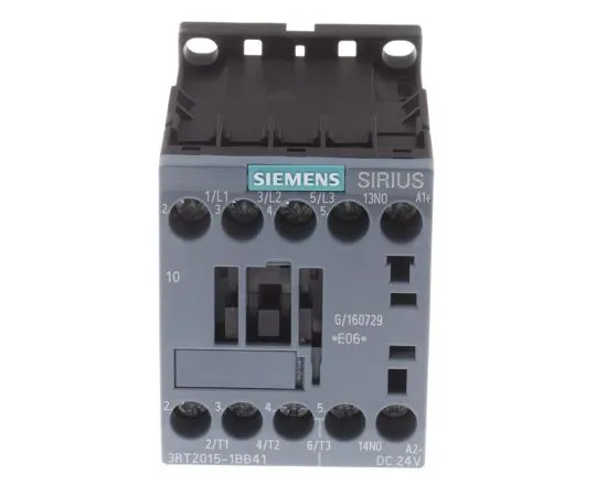 63-4987-42　西门子3极接触器，7A, 24 V直流线圈，SIRIUS创新，3NO,3kW　3RT2015-1BB41