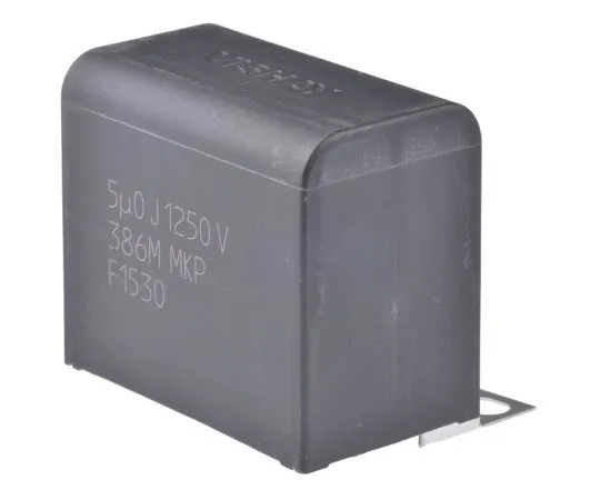 63-5091-45　Vishay 5μF聚丙烯电容器PP 1.25kV直流±5%耐受性MKP386M系列　MKP386M550125YT4