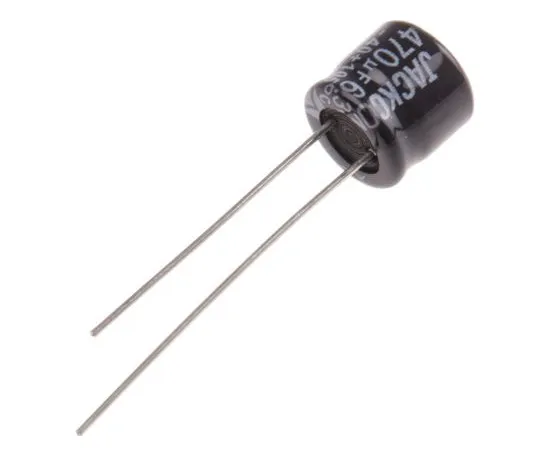 63-4989-64　RS PRO 470μF 6.3V直流铝电解电容器，通孔8 (Dia。)x 7mm+105°8mm 3.5mm 7mm　707-5852