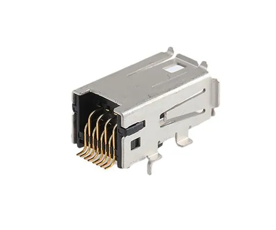 63-4987-19　TEConnectiveFemalTelephone Connector,焊接端　1981386-1