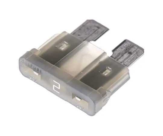 63-5100-91　Littelfuse2A灰色汽车保险丝，32V直流　0287002.PXCN