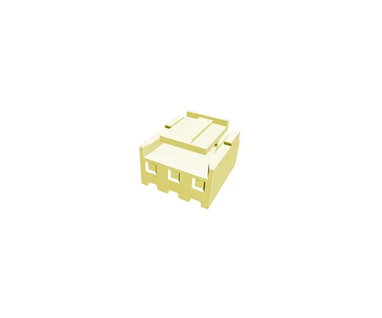 63-4952-10　TEConnectiveEconomicPowerMale Connector Housing,3.96毫米间距，3路，1排　1-1123722-3