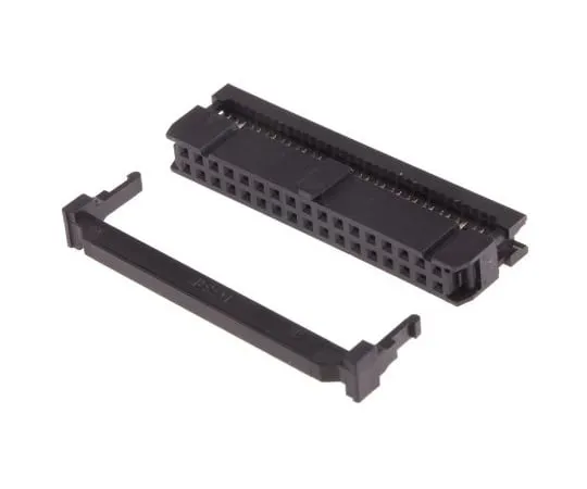 63-4910-68　用于电缆安装的RS40路IDC连接器插座，2列　642-5001