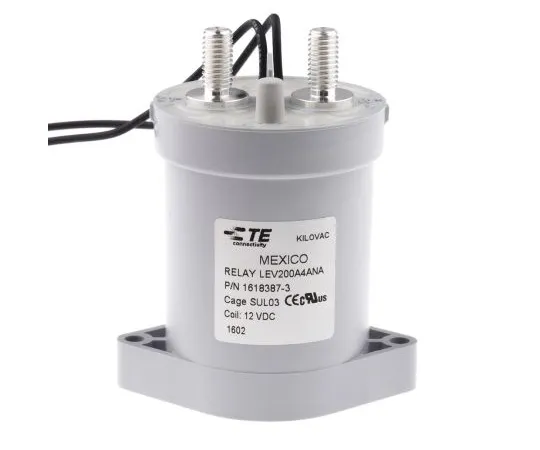 63-5094-90　TE连接性1极接触器，500 A, 12 V直流线圈，KILOVAC, 1NO　LEV200A4ANA 1618387-3