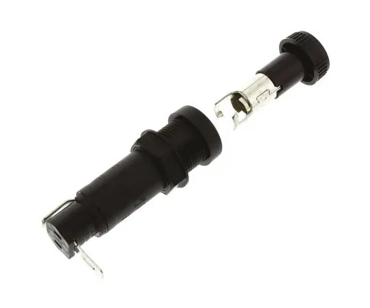 63-5083-54　Littefuse 345系列20A开槽盖板安装保险丝托架0.25 x 1.25保险丝，PC1　03453LF1H