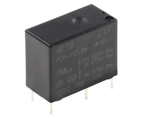 63-5065-52　TEConnectivityPCHSPNO非锁定继电器PCB安装，12V直流线圈，5A　PCH-112L2M,000