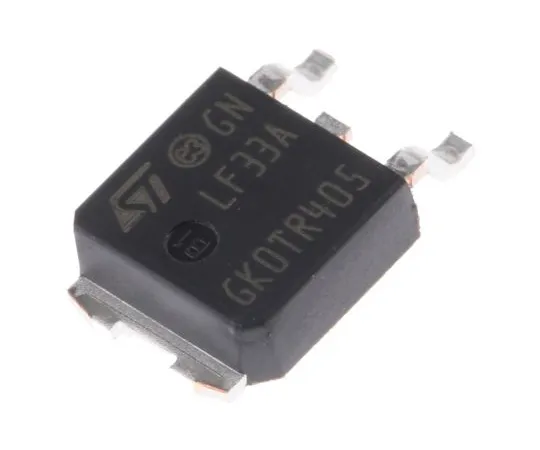 63-4961-54　意法半导体LF33ABDT-TR, LDO稳压器，500mA, 3.3 V,±1% 3针，DPAK　LF33ABDT-TR
