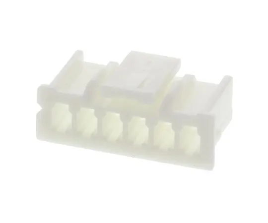 63-4882-78　JST XA女性连接器外壳，2.5毫米间距，6路，1列　XAP-06V-1