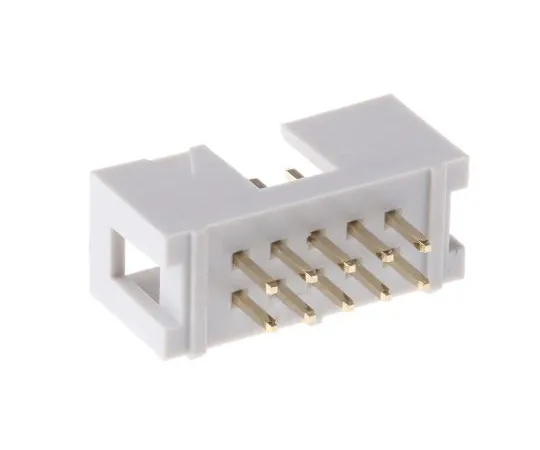 63-4897-44　RS10型直通孔座IDC连接器插头，2行　625-7252